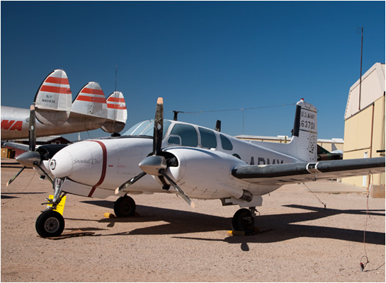 Beechcraft Twin Beech pima