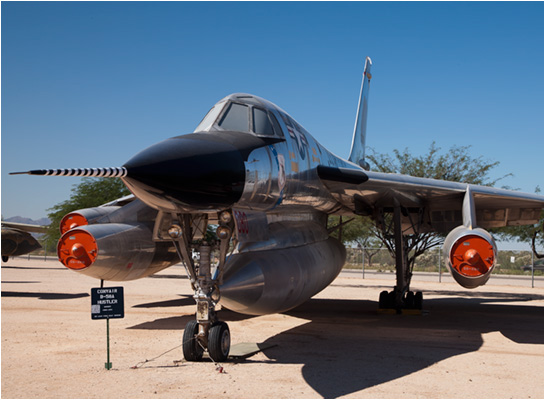 Pima air and space museum b58 hustler