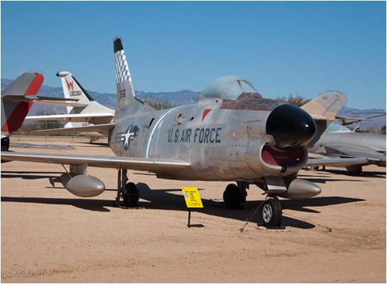 f86 Sabre pima pictures