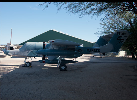 Rockwell Bronco OV-10D pictures pima