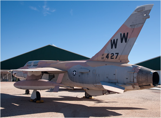 F105G Thunderchief pictures pima