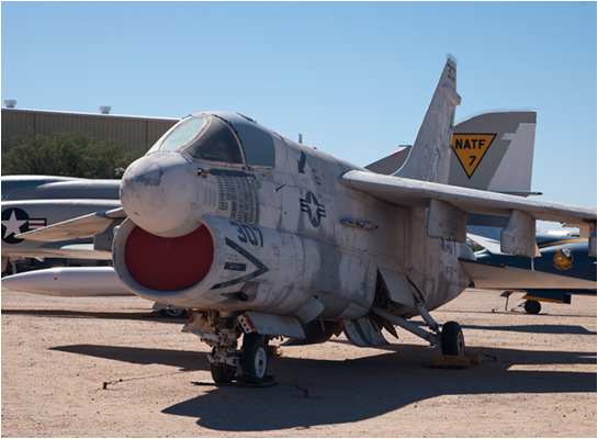 Vought A-7E Corsair II pictures pima