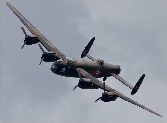 Lancaster heavy bomber
