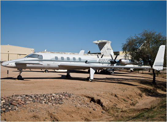 beech starship pima air and space