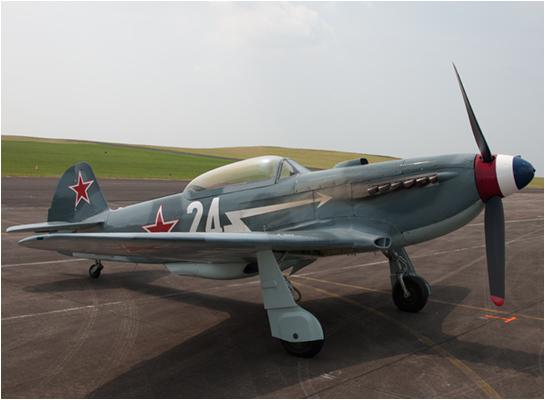 Yak 3 fighter plane