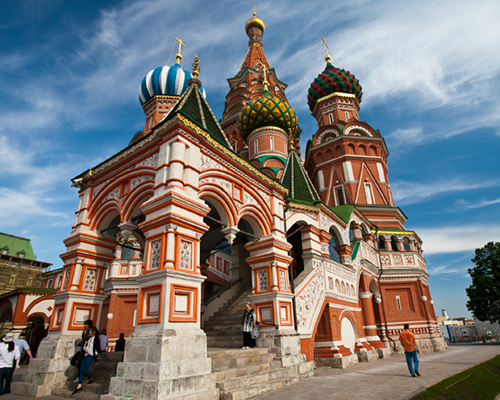 Red Square Moscow St. Basils