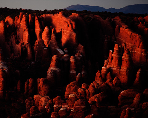 sunset arches national park