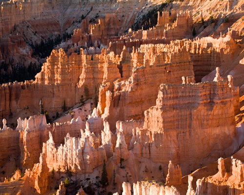 Hoodoos bryce canyon utah