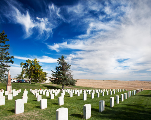 little bighorn cemetary